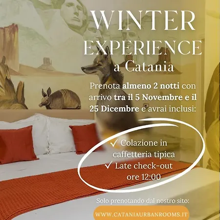 Bed & Breakfast Urban - Con Artistiche A Centro Vicino Via Etnea 3*